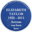 Liz Taylor Blue Plaque E-Petition